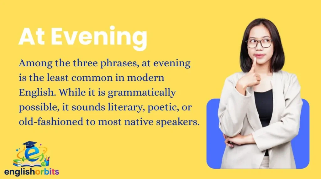 At Evening