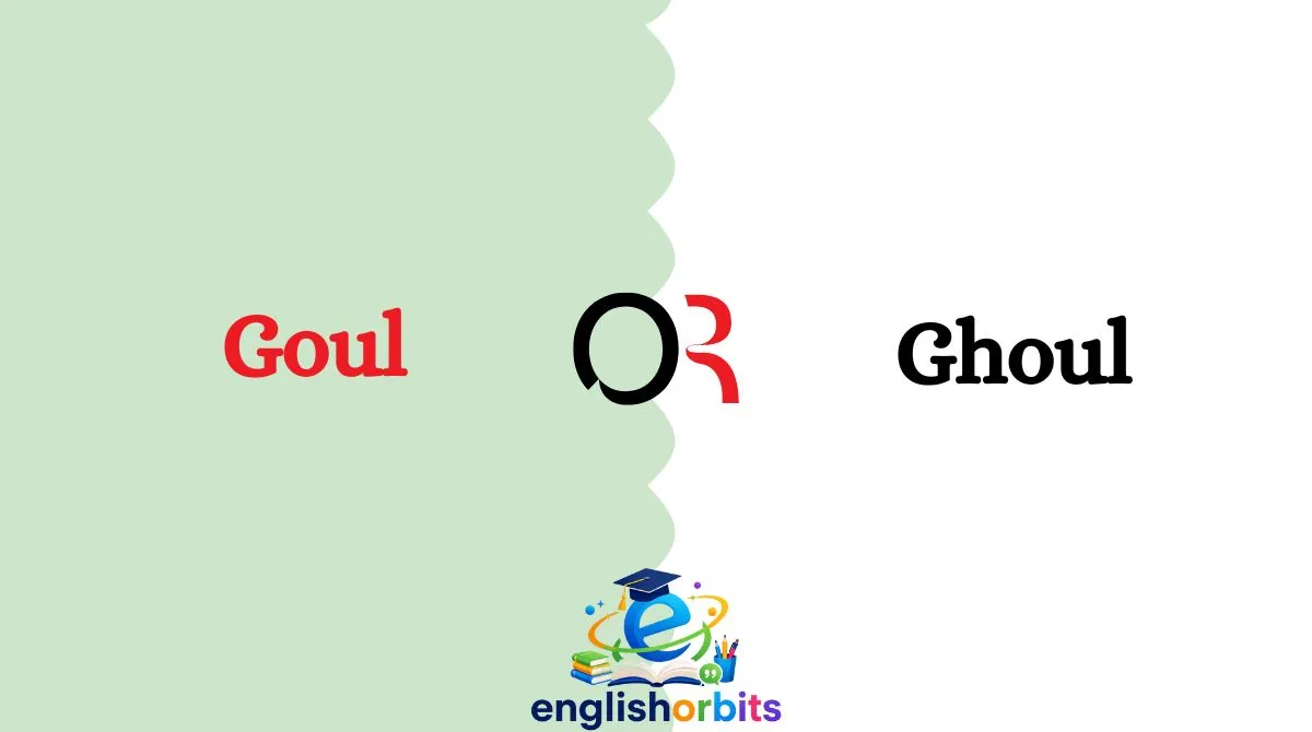 Goul or Ghoul or Ghost