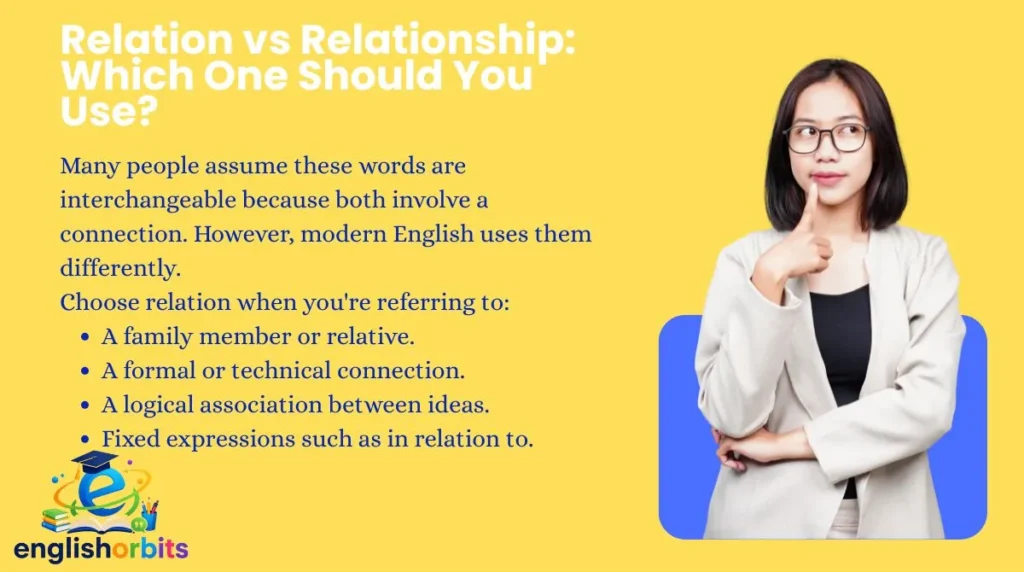 Relation vs Relationship: Which One Should You Use?
